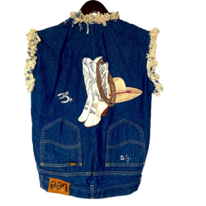 Amazing One of a Kind Cowboy 🤠 vest